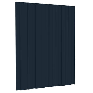 Πάνελ οροφής 12 pcs Ανθρακί 60 x 45 cm Γαλβανισμένος χάλυβας - Pakobazaar
