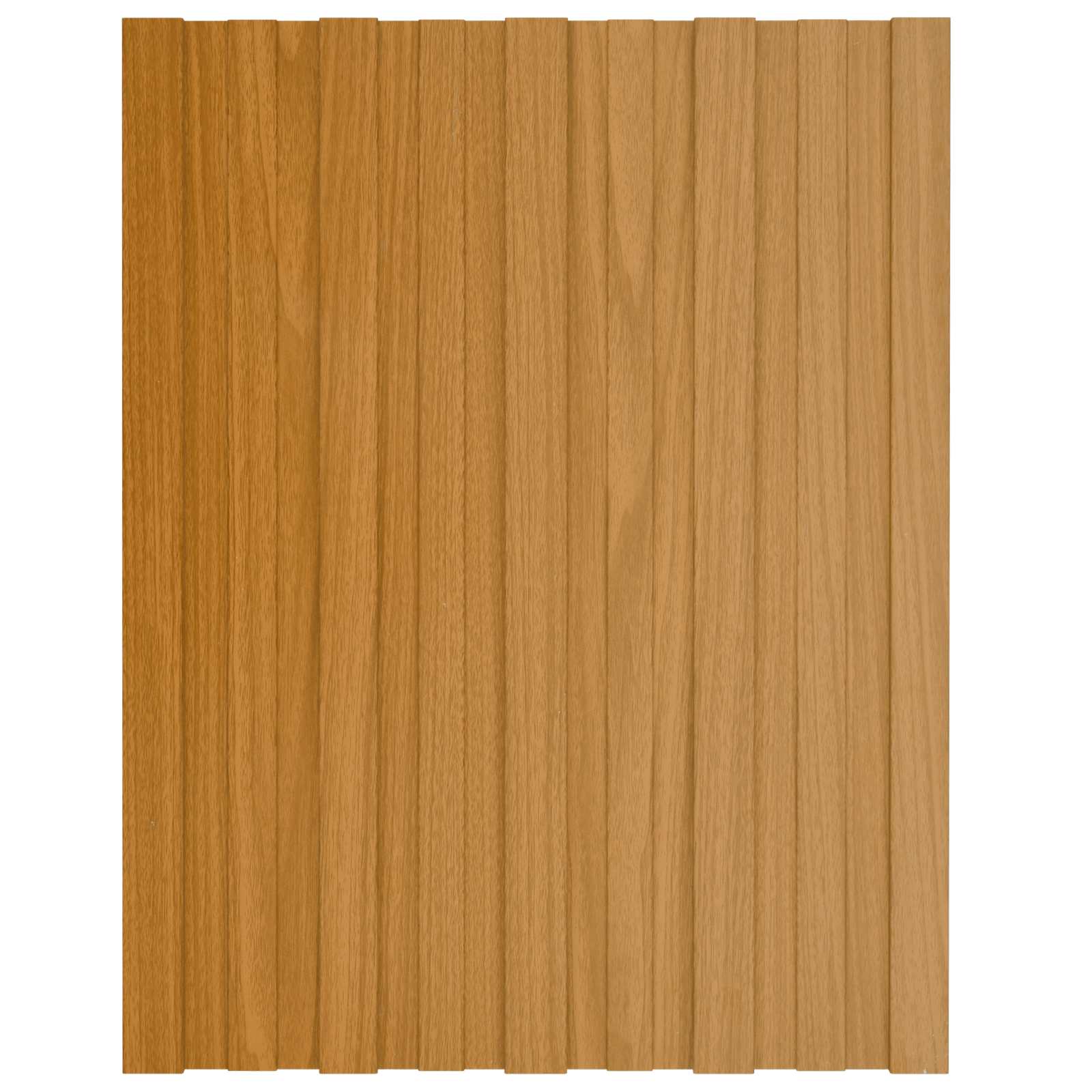 Πάνελ οροφής 12 pcs Φυσικό 60 x 45 cm Γαλβανισμένος χάλυβας - Pakobazaar