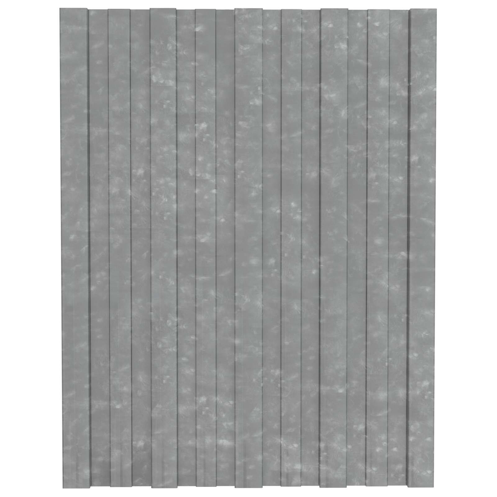 Πάνελ οροφής 36 pcs Ασημί 60 x 45 cm Γαλβανισμένος χάλυβας - Pakobazaar