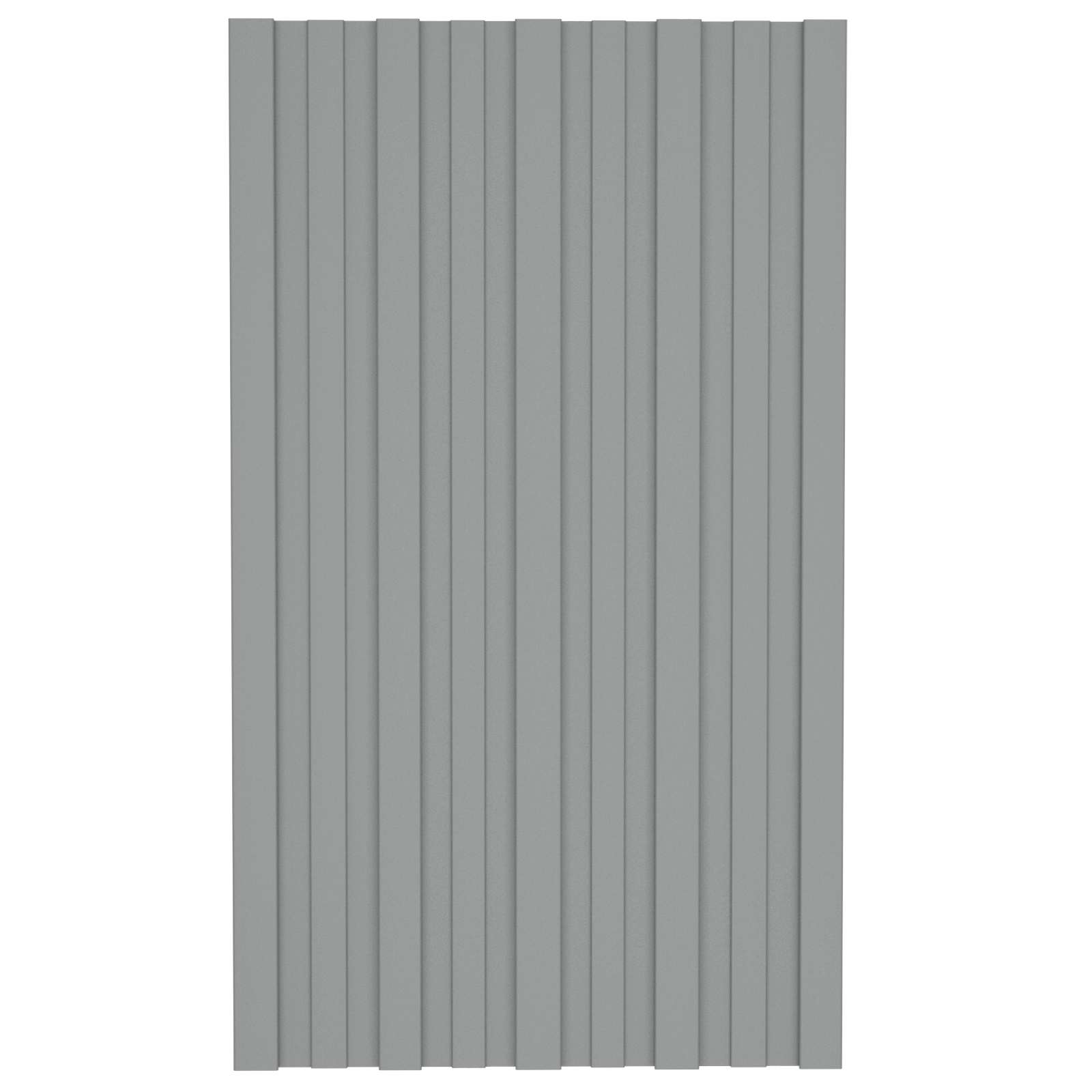 Πάνελ οροφής 36 pcs Γκρι 80 x 45 cm Γαλβανισμένος χάλυβας - Pakobazaar