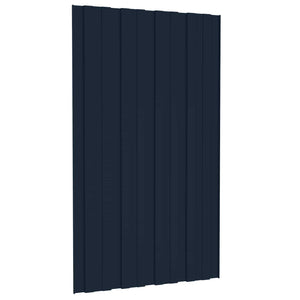 Πάνελ οροφής 12 pcs Ανθρακί 80 x 45 cm Γαλβανισμένος χάλυβας - Pakobazaar