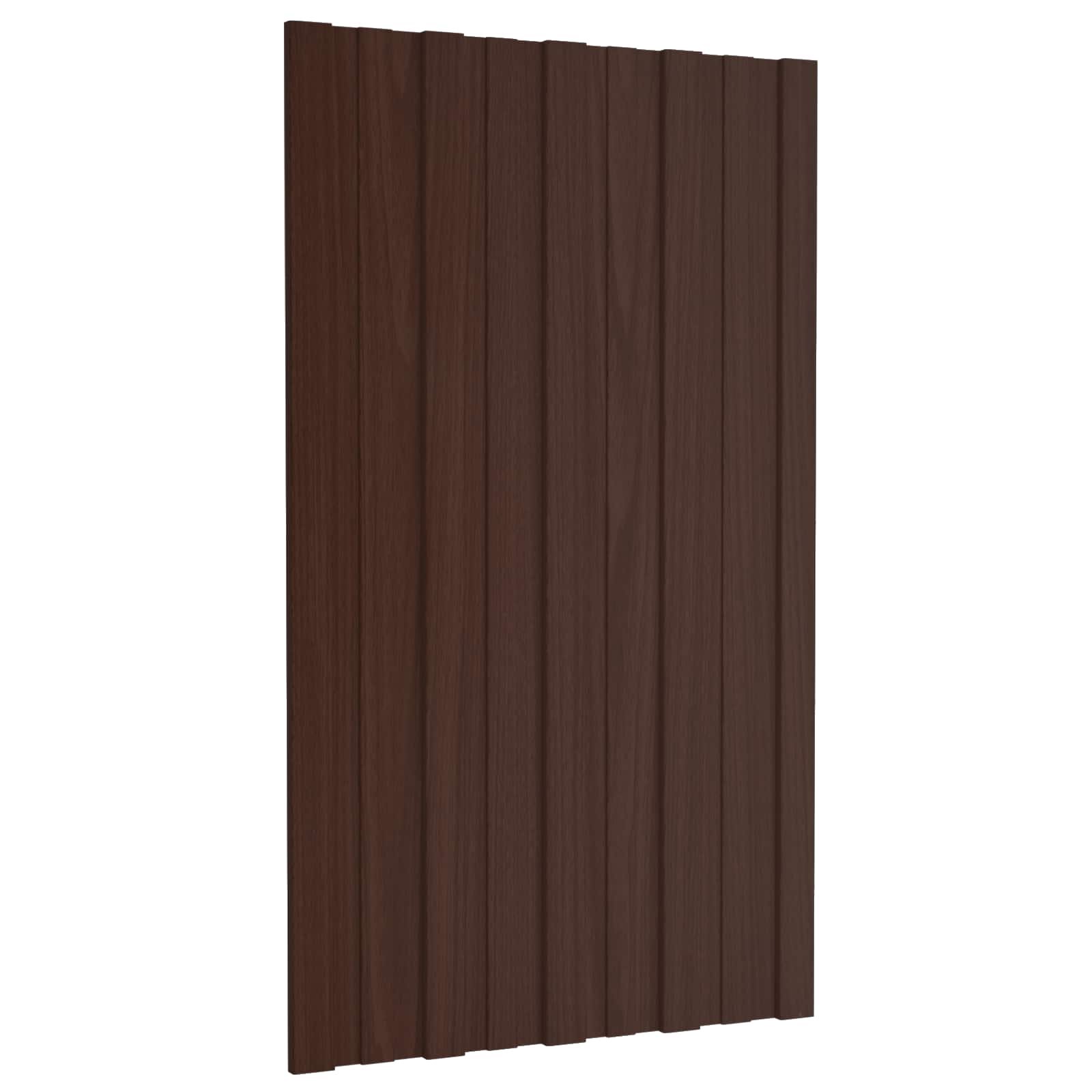 Πάνελ οροφής 36 pcs Καφέ 80 x 45 cm Γαλβανισμένος χάλυβας - Pakobazaar
