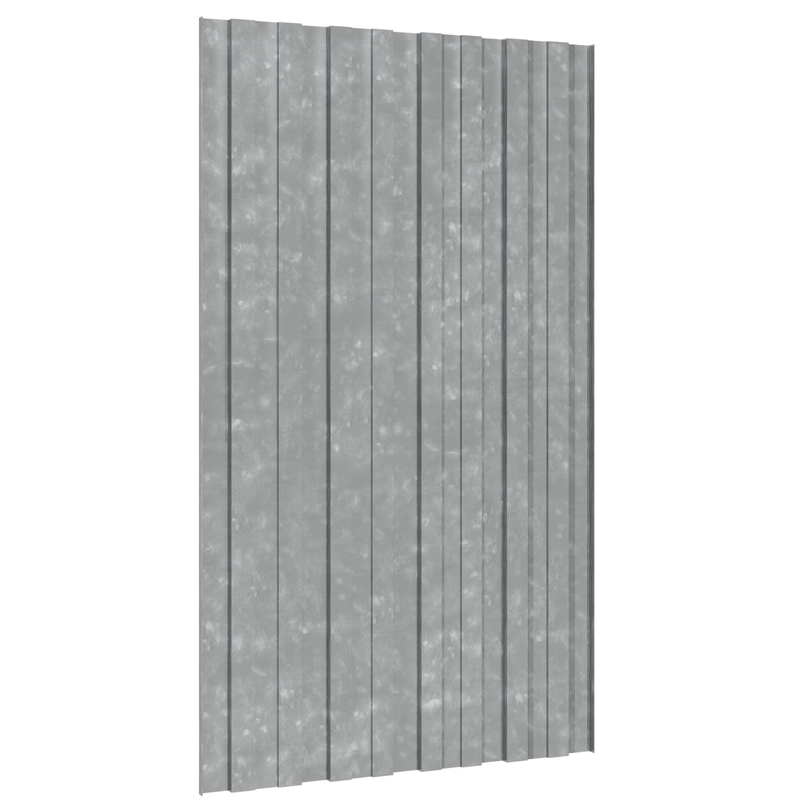 Πάνελ οροφής 36 pcs Ασημί 80 x 45 cm Γαλβανισμένος χάλυβας - Pakobazaar