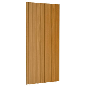 Πάνελ οροφής 36 pcs Φυσικό 100 x 45 cm Γαλβανισμένος χάλυβας - Pakobazaar