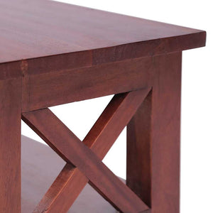 Έπιπλο Τηλεόρασης Καφέ 115 x 30 x 40 εκ. από Μασίφ Μαόνι - Pakobazaar