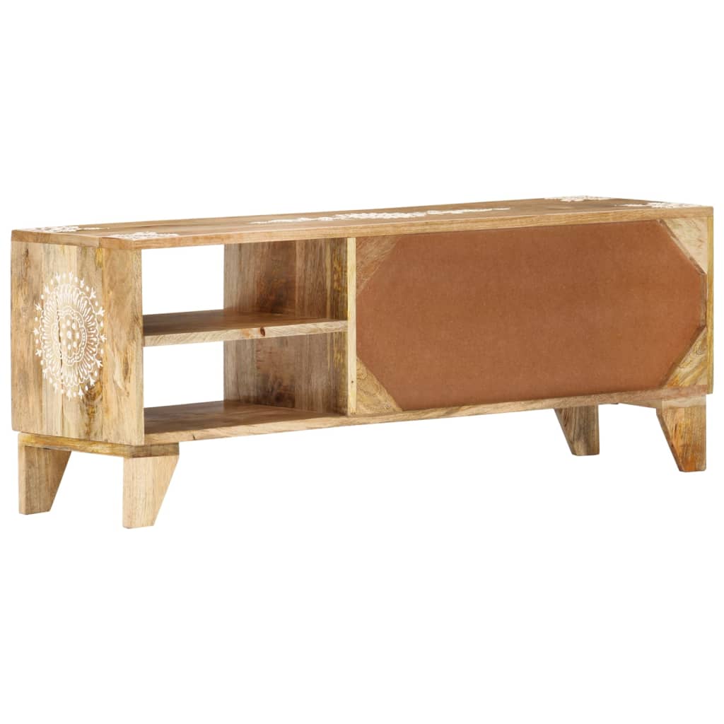 Έπιπλο Τηλεόρασης 110 x 30 x 40 εκ. από Μασίφ Ξύλο Μάνγκο