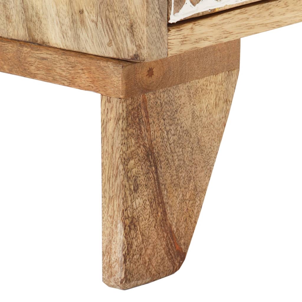 Έπιπλο Τηλεόρασης 110 x 30 x 40 εκ. από Μασίφ Ξύλο Μάνγκο