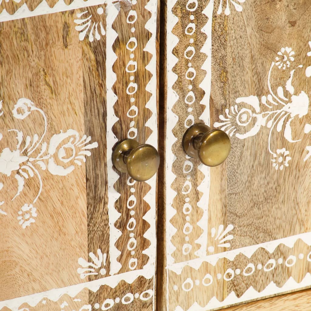 Έπιπλο Τηλεόρασης 110 x 30 x 40 εκ. από Μασίφ Ξύλο Μάνγκο