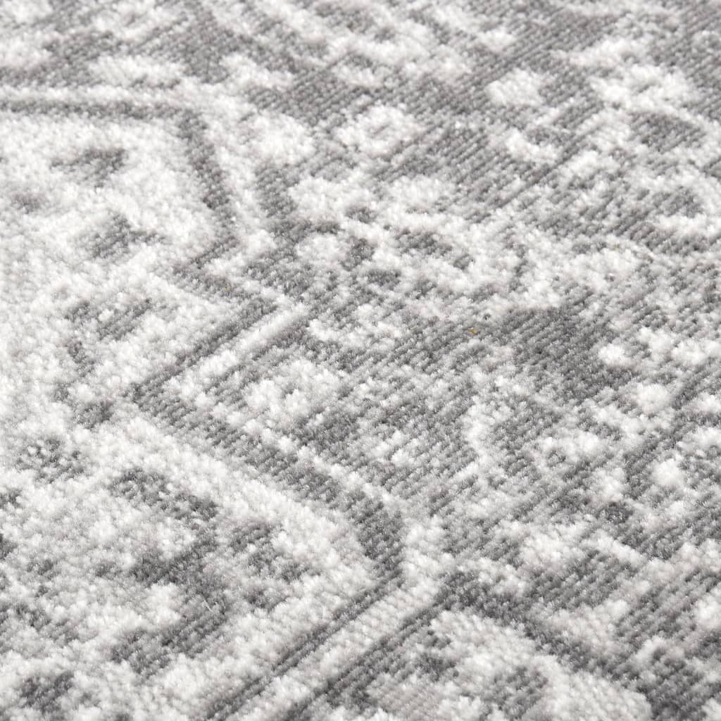 Χαλί Εξωτερικού Χώρου με Επίπεδη Ύφανση Ανοιχτό Γκρι 115x170 εκ - Pakobazaar