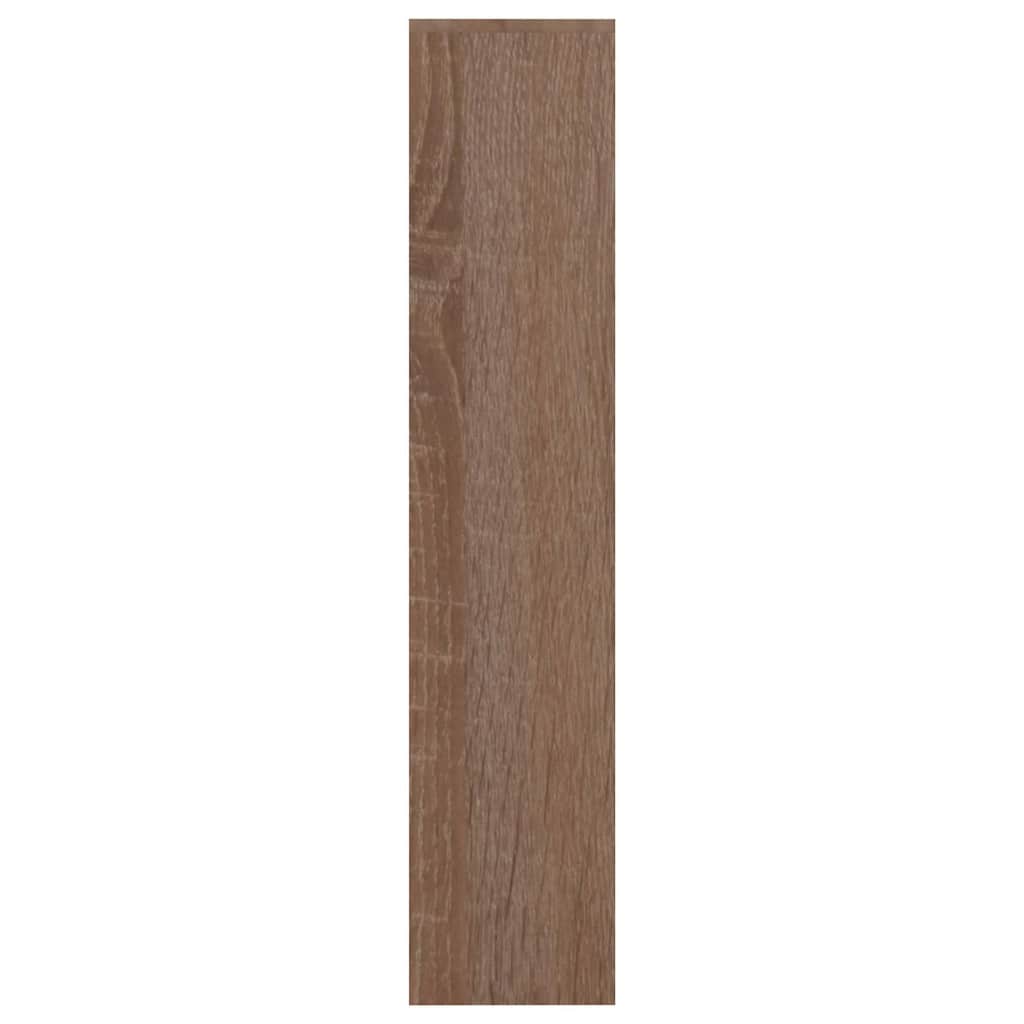 Παπουτσοθήκη με 3 Πόρτες Sonoma Δρυς 59x24x105 εκ. Μοριοσανίδα