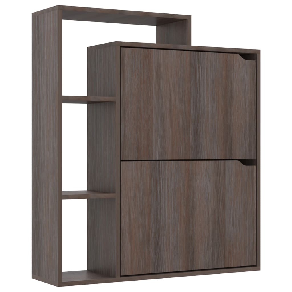 Παπουτσοθήκη Γκρι Sonoma 79,5 x 24 x 90,5 εκ. από Μοριοσανίδα