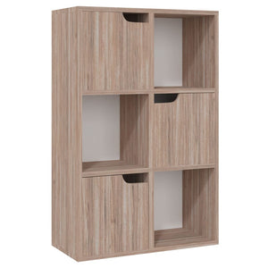Βιβλιοθήκη Γκρι Sonoma Δρυς 60 x 27,5 x 88 εκ. από Μοριοσανίδα - Pakobazaar