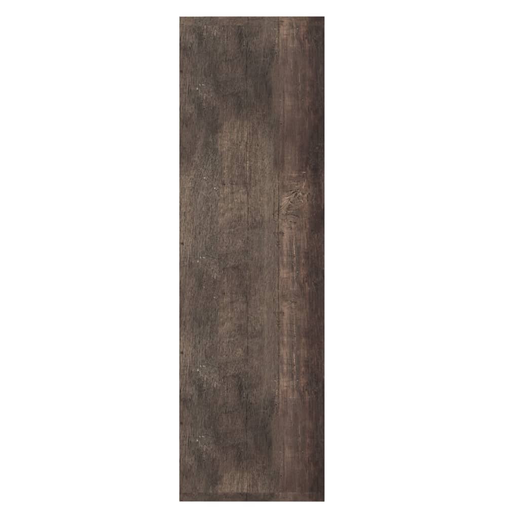 Βιβλιοθήκη Χρώμα Καπνιστή Δρυς 60x27,5x88 εκ. από Επεξ. Ξύλο