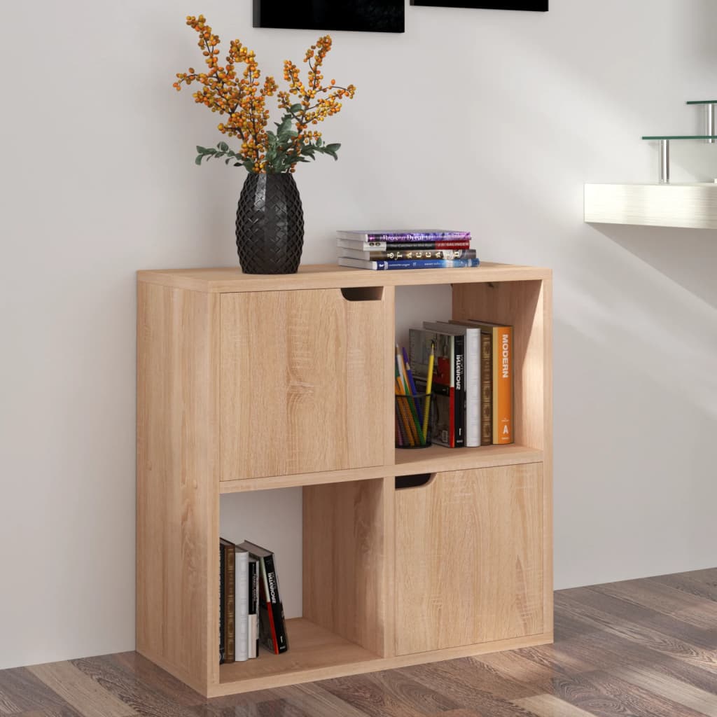 Βιβλιοθήκη Sonoma Δρυς 60 x 27,5 x 59,5 εκ. από Μοριοσανίδα