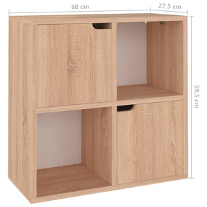 Βιβλιοθήκη Sonoma Δρυς 60 x 27,5 x 59,5 εκ. από Μοριοσανίδα