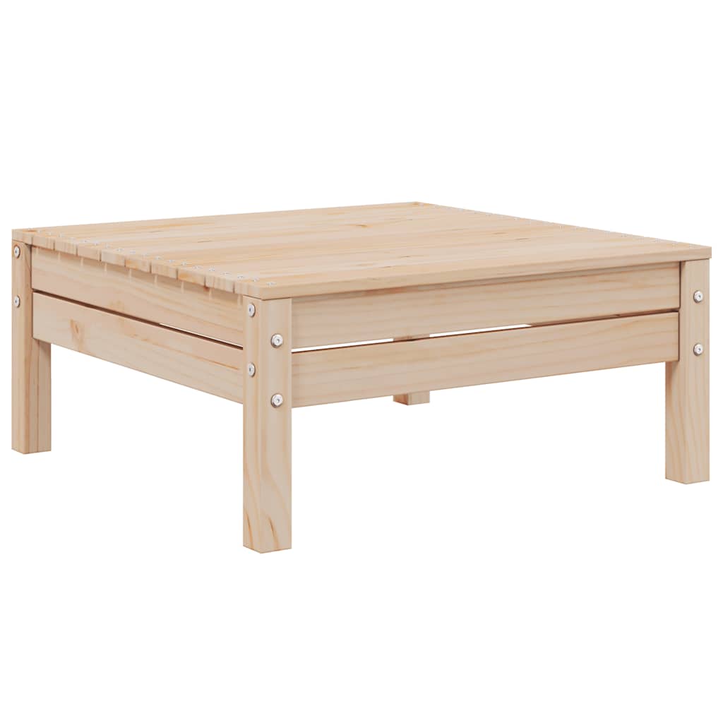 Σαλόνι Κήπου Σετ 3 τεμ. από Μασίφ Ξύλο Ακακίας & Κρεμ Μαξιλάρια - Pakobazaar