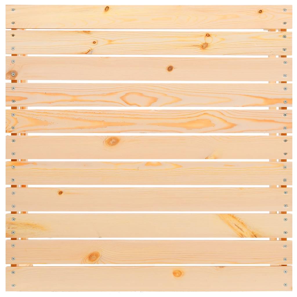 Σαλόνι Κήπου Σετ 3 τεμ. από Μασίφ Ξύλο Ακακίας & Κρεμ Μαξιλάρια - Pakobazaar