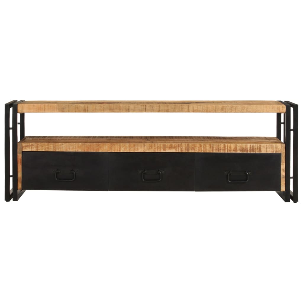 Έπιπλο Τηλεόρασης 120 x 30 x 40 εκ. από Μασίφ Ξύλο Μάνγκο