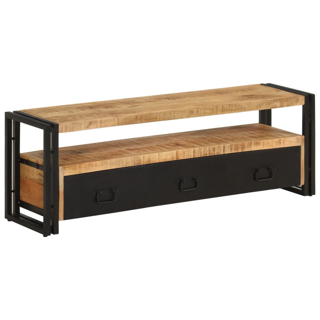 Έπιπλο Τηλεόρασης 120 x 30 x 40 εκ. από Μασίφ Ξύλο Μάνγκο