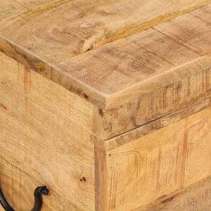Μπαούλο Αποθήκευσης 39 x 28 x 31 εκ. από Μασίφ Ξύλο Μάνγκο