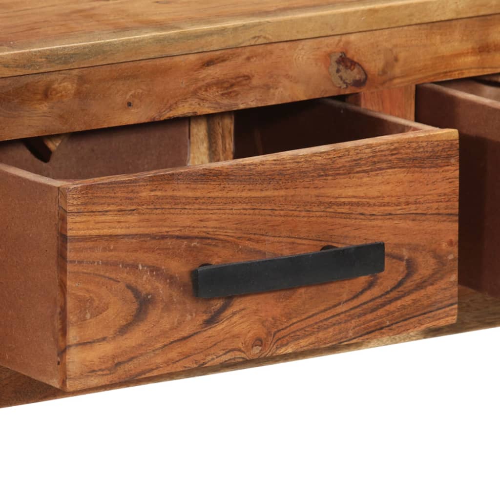 Μπουφές με 3 Συρτάρια 110x30x80 εκ. από Μασίφ Ξύλο Ακακίας