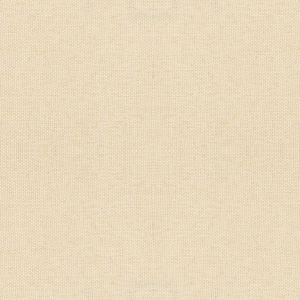 Καρέκλες Τραπεζαρίας Περιστρεφόμενες 2 τεμ. Κρεμ Υφασμάτινες