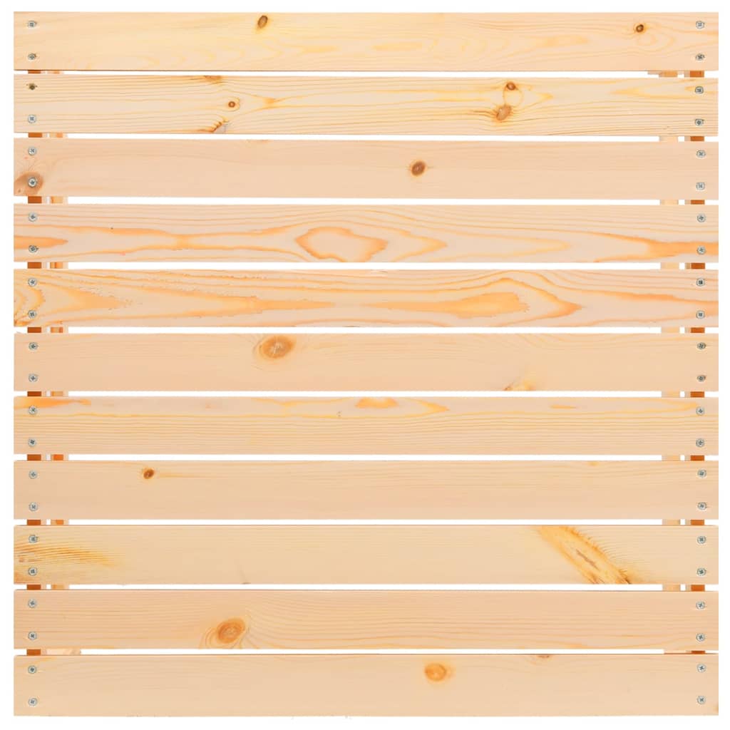 Σαλόνι Κήπου Σετ 3 Τεμαχίων από Μασίφ Ξύλο Πεύκου - PAKOBAZAAR