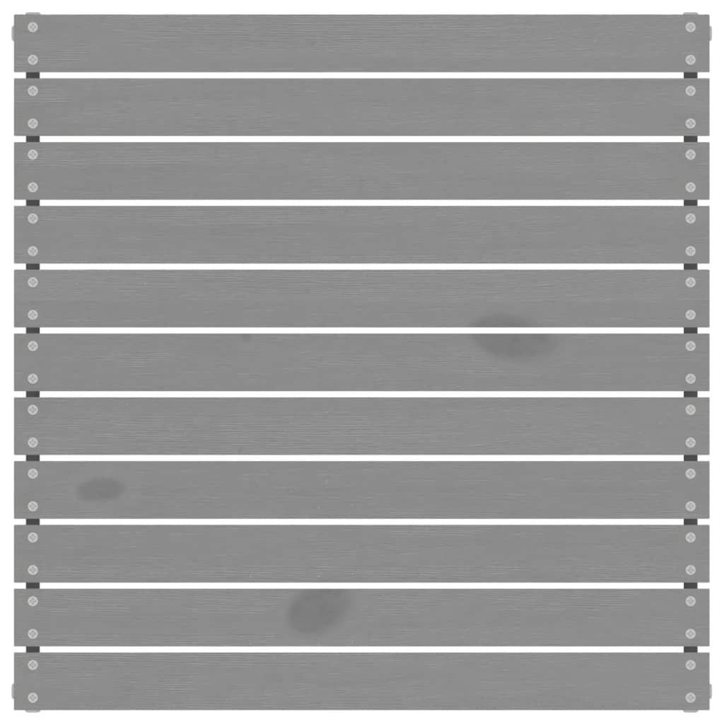 Σαλόνι Κήπου Σετ 9 Τεμαχίων Γκρι από Μασίφ Ξύλο Πεύκου - PAKOBAZAAR