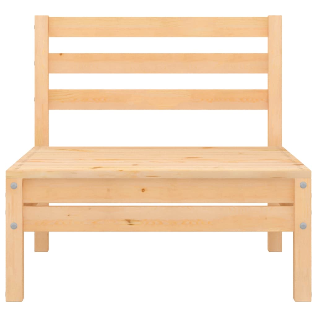 Σαλόνι Κήπου Σετ 8 Τεμαχίων από Μασίφ Ξύλο Πεύκου - PAKOBAZAAR