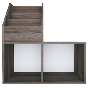 Παιδική Ραφιέρα Περ. Γκρι/Sonoma Δρυς 71x30x78,5 εκ Επεξ. Ξύλο