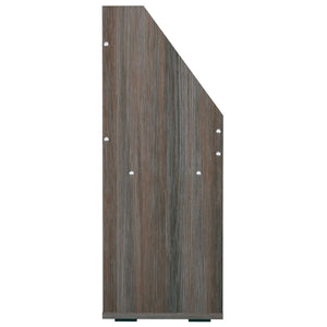 Παιδική Ραφιέρα Περ. Γκρι/Sonoma Δρυς 71x30x78,5 εκ Επεξ. Ξύλο