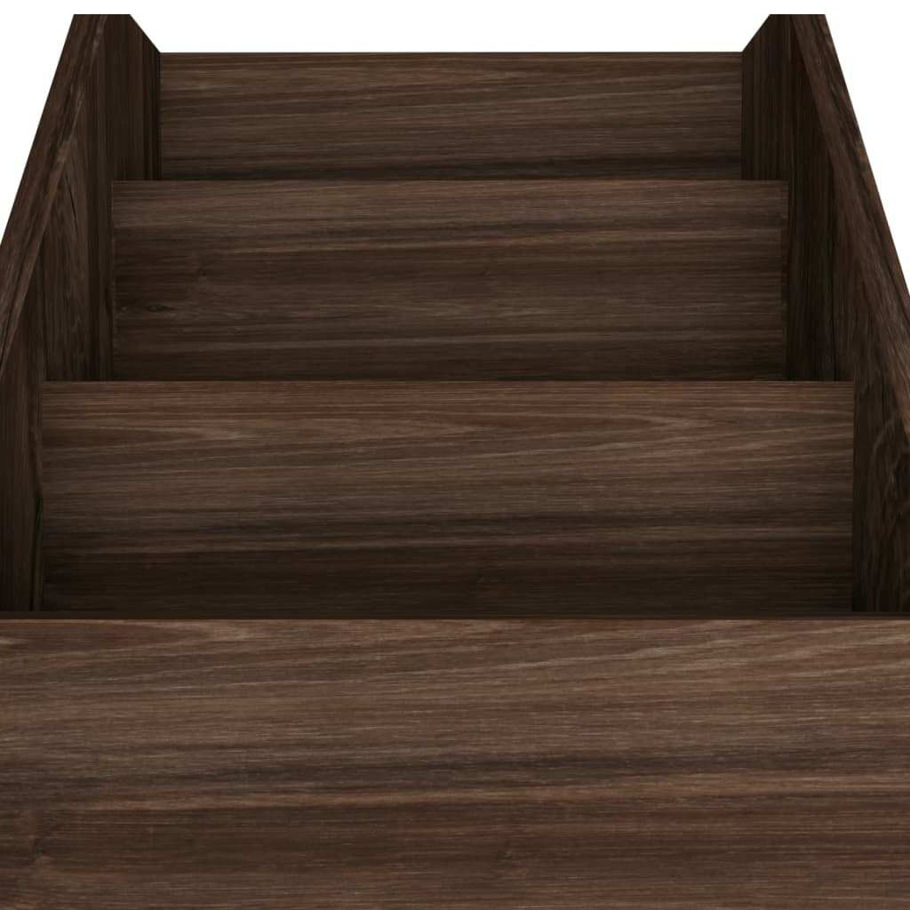 Παιδική Ραφιέρα Περιοδ. Καπνιστή Δρυς 71x30x78,5εκ Επεξ. Ξύλο