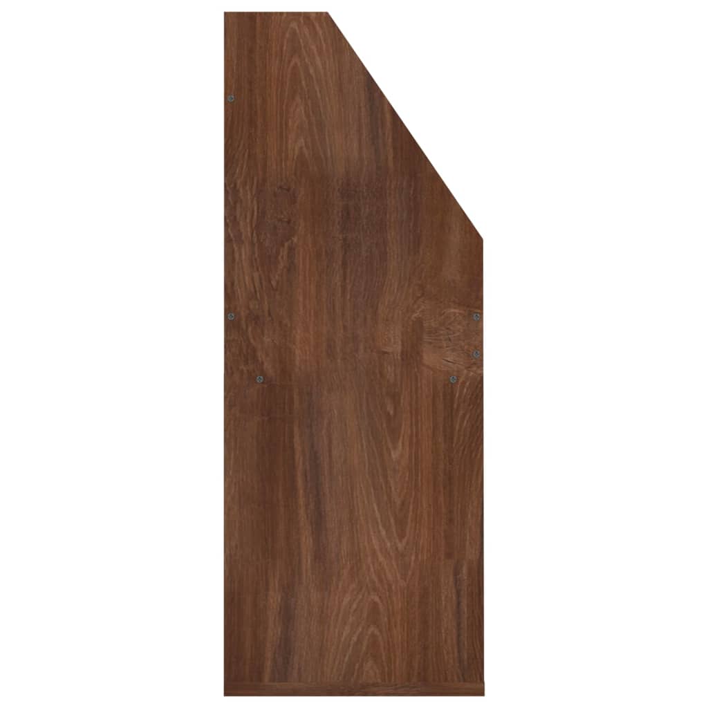 Παιδικό Ράφι Περιοδικών Καφέ Δρυς 71x30x78,5 εκ. Επεξεργ. ξύλο