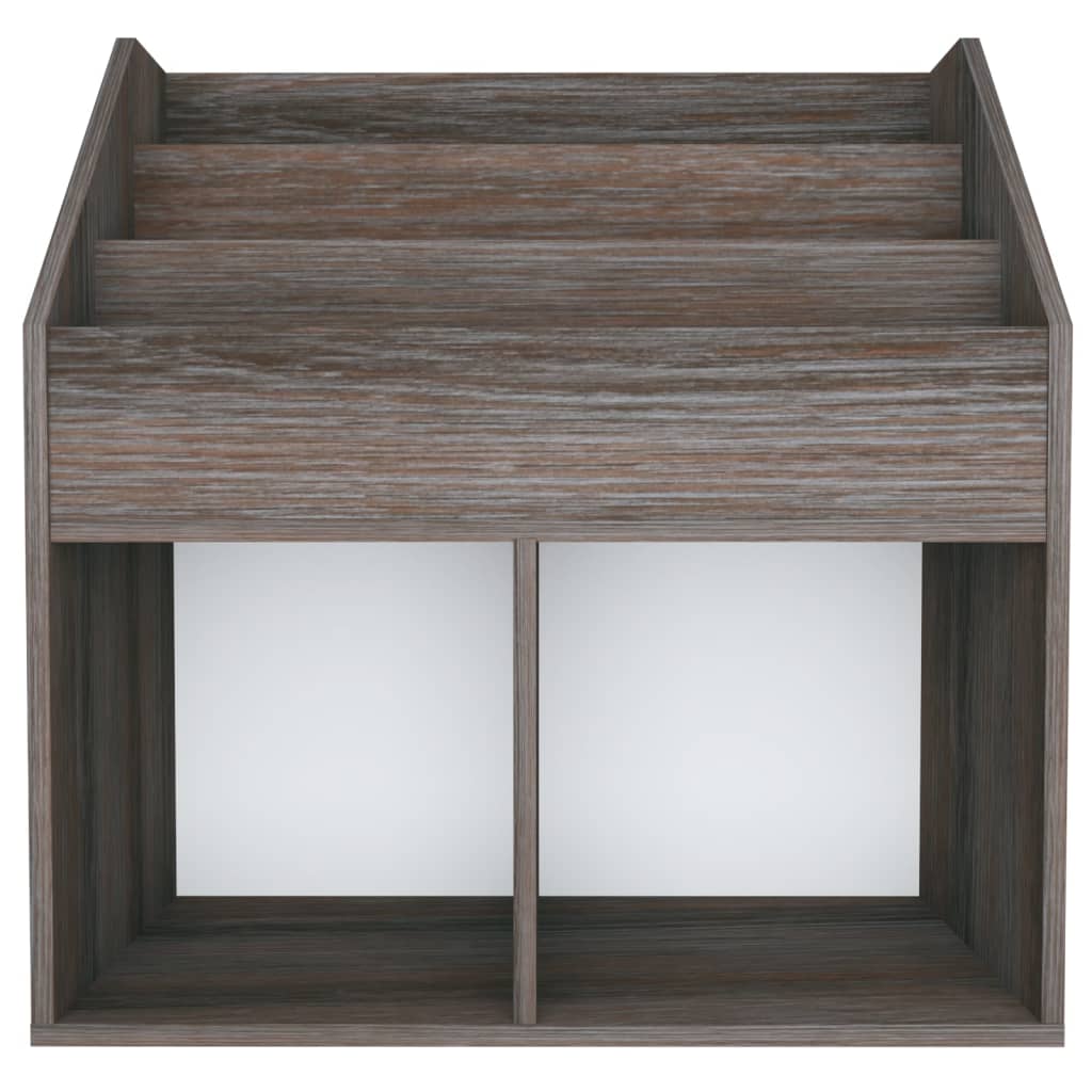 Παιδική Ραφιέρα Περ. Γκρι/Sonoma Δρυς 71x30x78,5 εκ Επεξ. Ξύλο