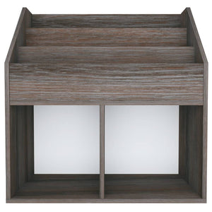 Παιδική Ραφιέρα Περ. Γκρι/Sonoma Δρυς 71x30x78,5 εκ Επεξ. Ξύλο
