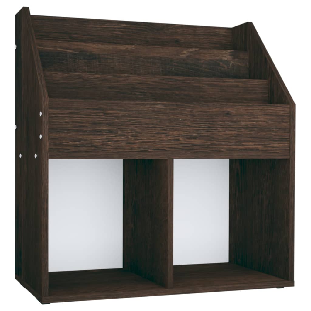 Παιδική Ραφιέρα Περιοδ. Καπνιστή Δρυς 71x30x78,5εκ Μοριοσανίδα