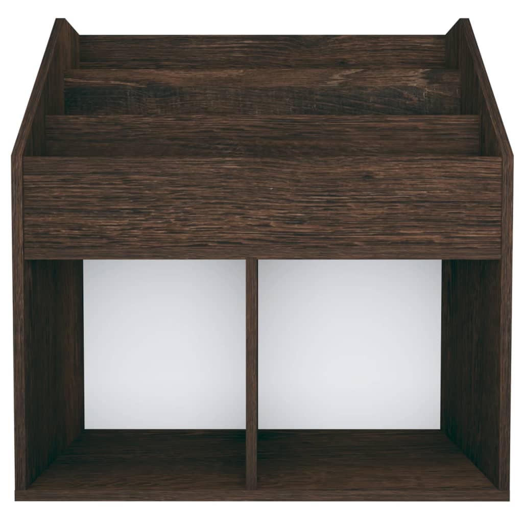 Παιδική Ραφιέρα Περιοδ. Καπνιστή Δρυς 71x30x78,5εκ Μοριοσανίδα