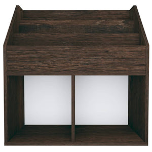 Παιδική Ραφιέρα Περιοδ. Καπνιστή Δρυς 71x30x78,5εκ Μοριοσανίδα