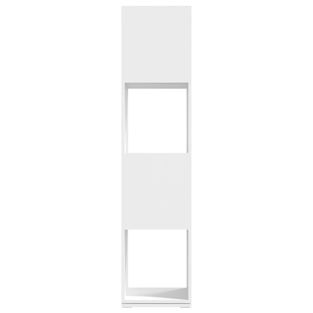 Ντουλάπι Περιστρεφόμενο Λευκό 34,5x34,5x147,5 εκ. Επεξ. Ξύλο