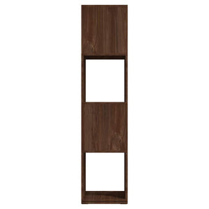 Ντουλάπι Περιστρεφόμενο Καφέ Δρυς 34,5x34,5x147,5εκ Επεξ. Ξύλο