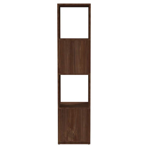 Ντουλάπι Περιστρεφόμενο Καφέ Δρυς 34,5x34,5x147,5εκ Επεξ. Ξύλο