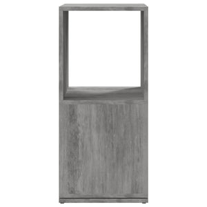 Ντουλάπι Περιστρ. Γκρι Σκυρ. 34,5x34,5x75,5 εκ. Επεξ. Ξύλο