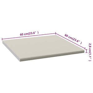 Πάγκος Κουζίνας Κρεμ 60 x 60 x 2,8 εκ. από Μοριοσανίδα - Pakobazaar