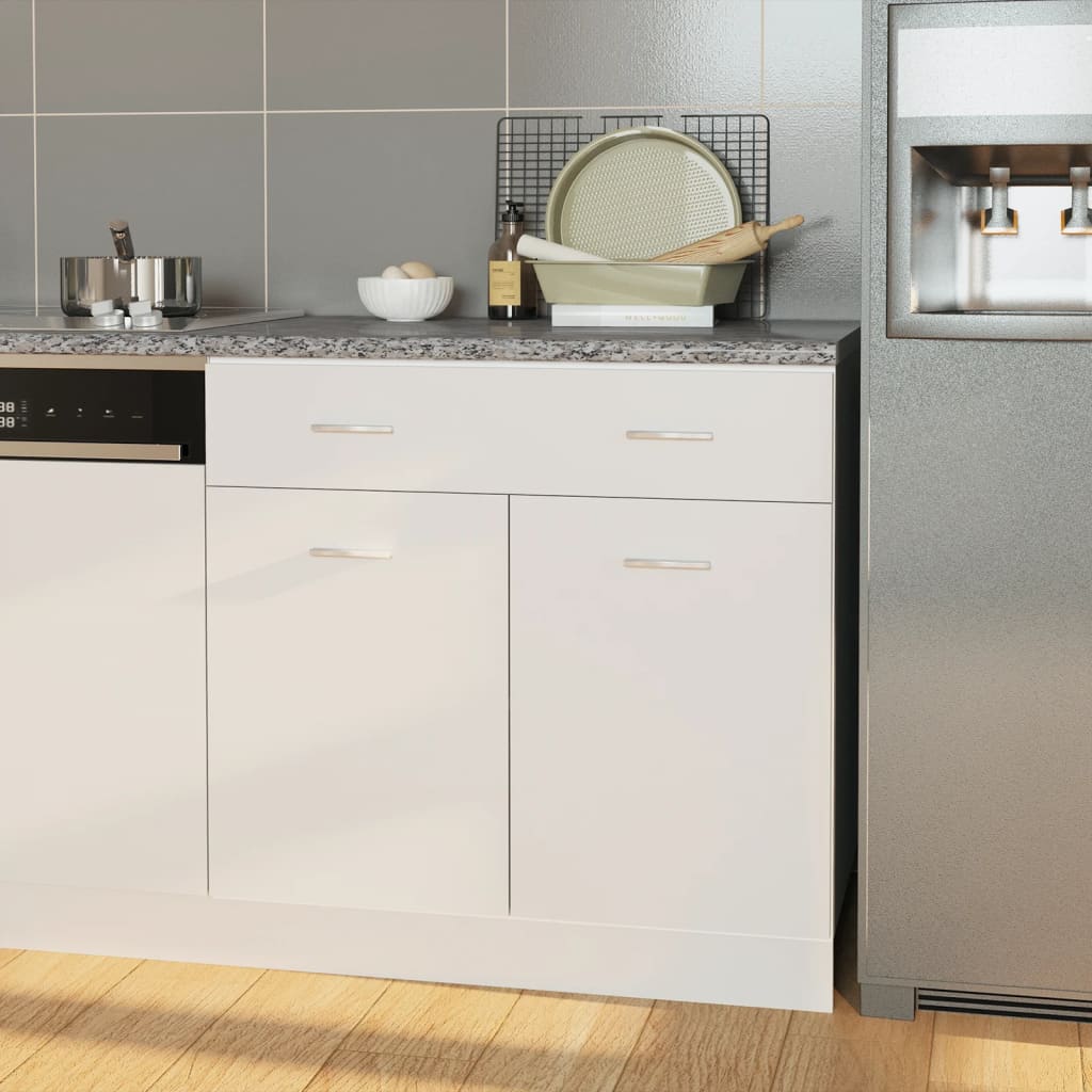 Πάγκος Κουζίνας Γκρι με Γρανιτένια Υφή 80x60x2,8 εκ Μοριοσανίδα - Pakobazaar