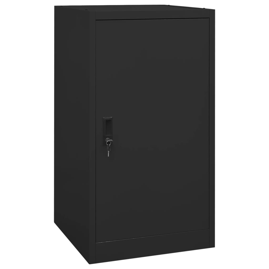 Ντουλάπα για Σέλα Μαύρη 53 x 53 x 105 εκ. Ατσάλινη