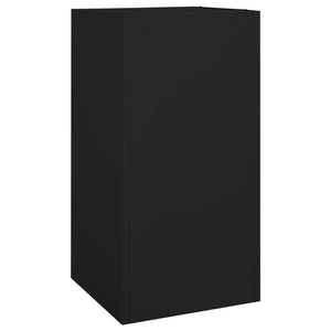 Ντουλάπα για Σέλα Μαύρη 53 x 53 x 105 εκ. Ατσάλινη