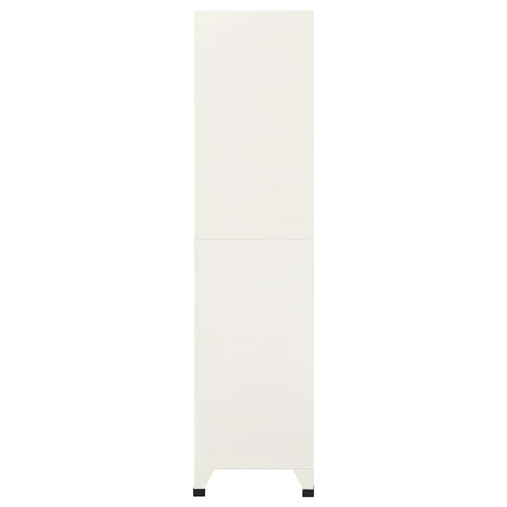 Φοριαμός Γκρι και Μπλε 90 x 45 x 180 εκ. Ατσάλινος