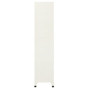 Φοριαμός Γκρι και Μπλε 90 x 40 x 180 εκ. Ατσάλινος - Pakobazaar