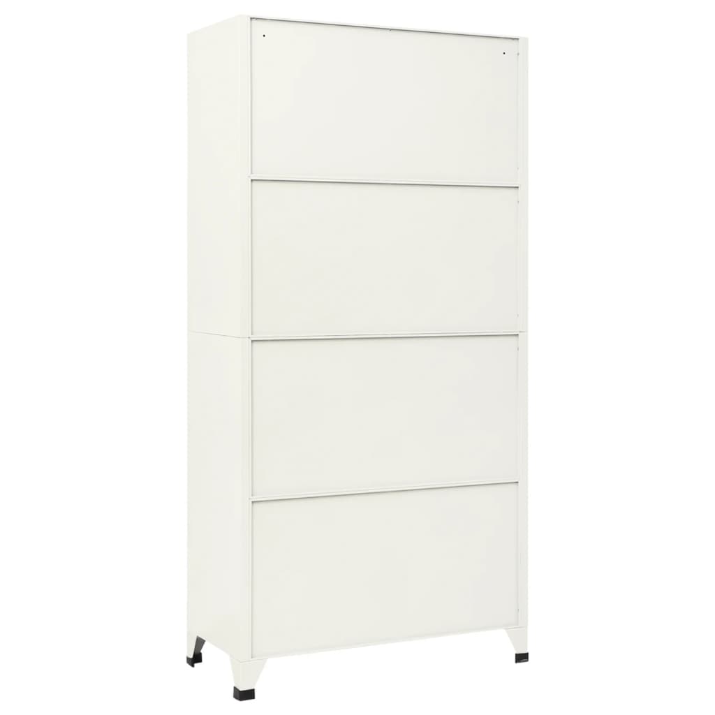 Φοριαμός Γκρι και Μπλε 90 x 40 x 180 εκ. Ατσάλινος - Pakobazaar