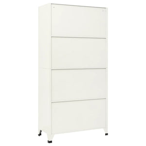 Φοριαμός Γκρι και Μπλε 90 x 40 x 180 εκ. Ατσάλινος - Pakobazaar